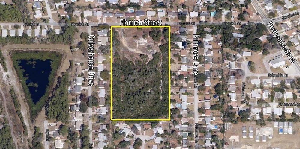 Developer Ready 34 Unit Townhome Subdivision: 1445 Flomich Street, Daytona Beach, FL 32117